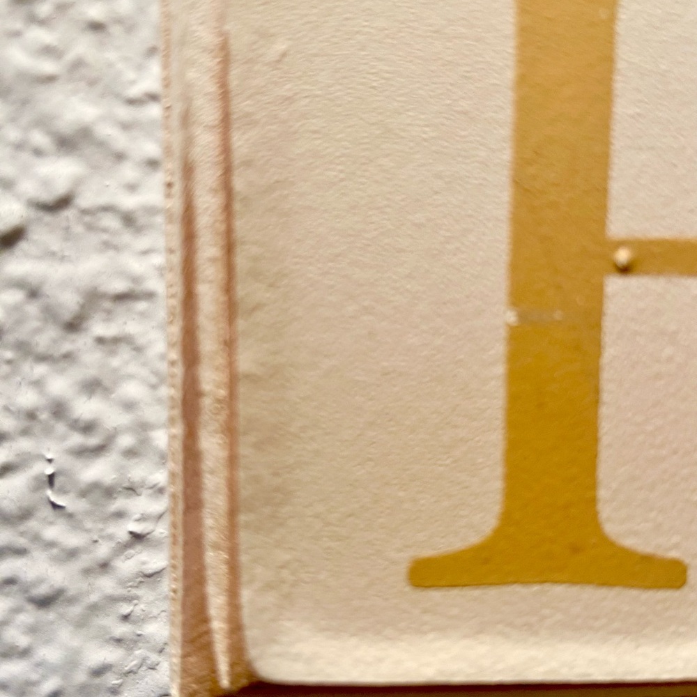 Vintage Wooden Distressed Wall Decor.  Letter “F” for Family. - Picture 3 of 8